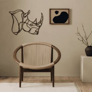 Rhino wall art Hu2