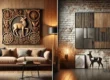 Metal vs wood wall art - comparison