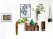 déco murale bois salon